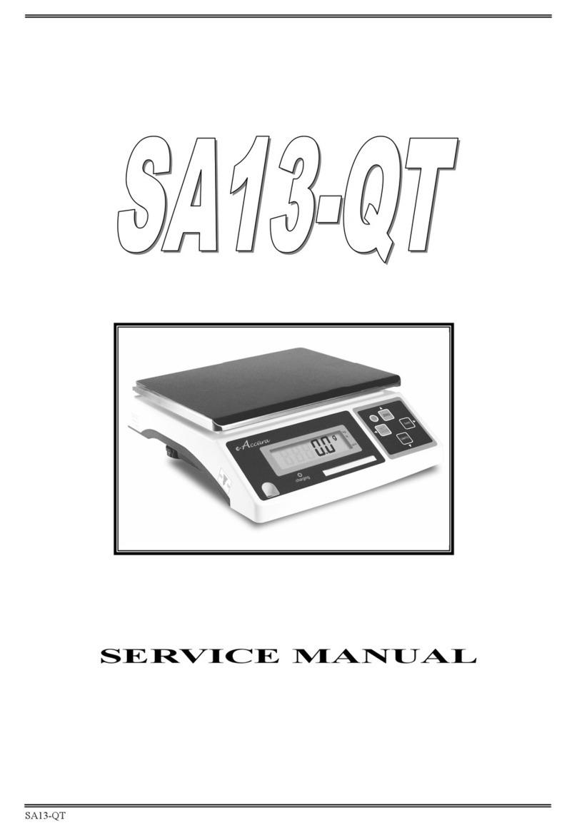 e-Accura SA13-QT Service manual