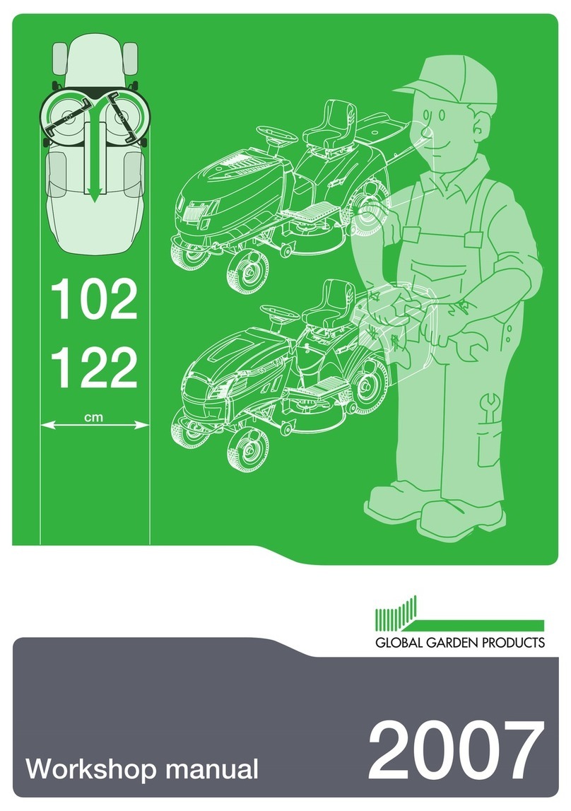 Global garden products 102 Workshop manual