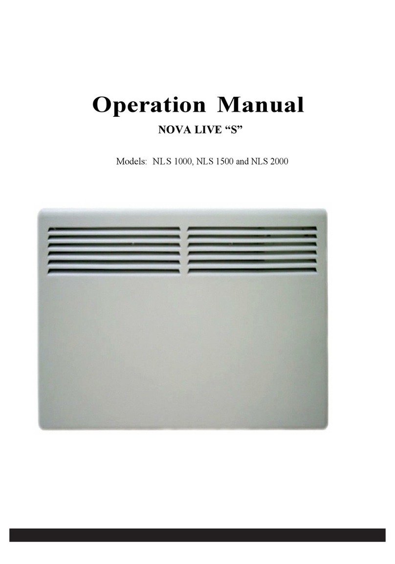 NOVA LIVE NLS 1000 Operation manual NOVA LIVE NLS 1000 Operation manual