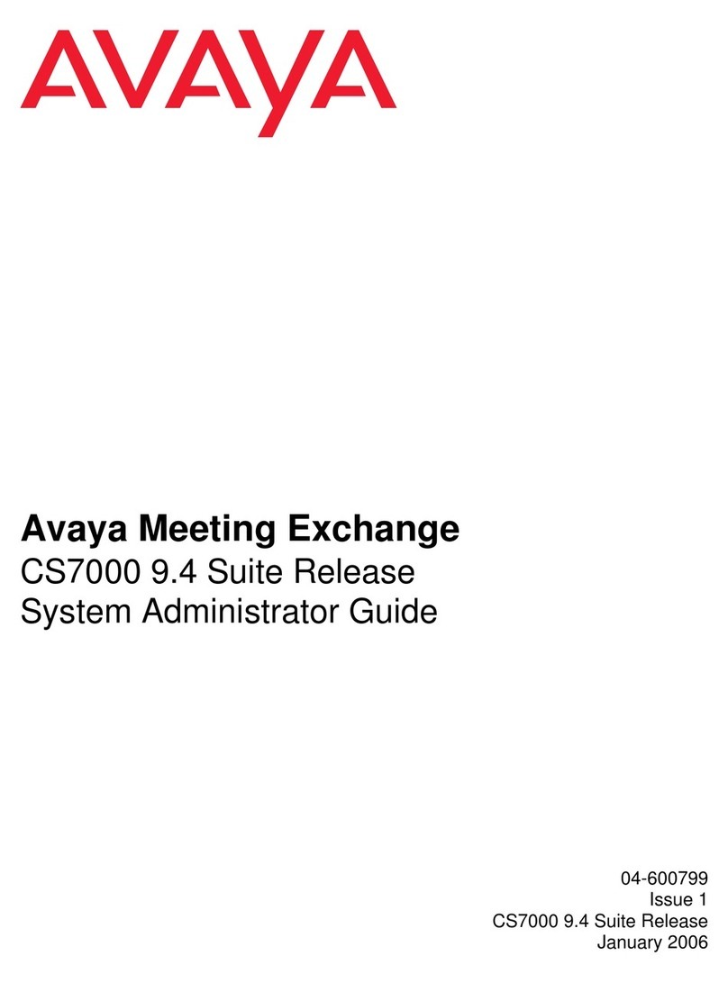 Avaya CS7000 Service manual