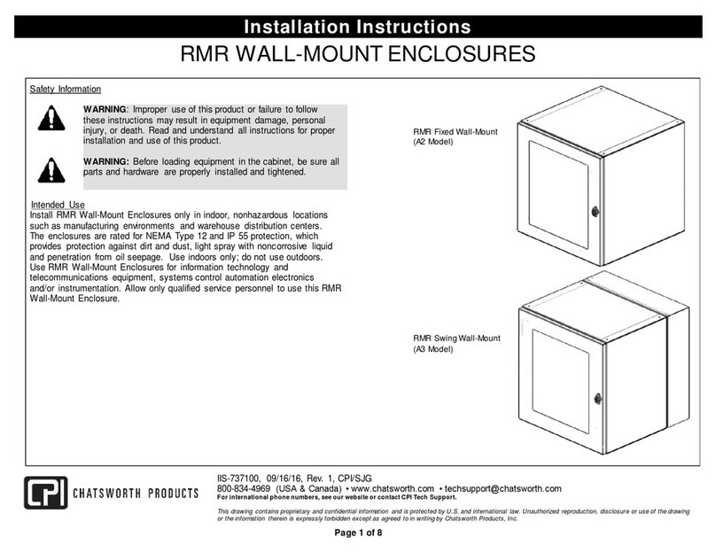 Chatsworth Products A2 installation instructions