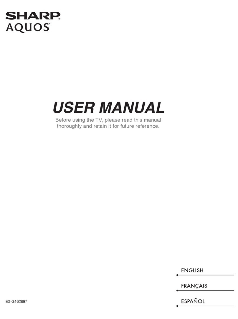 Sharp Aquos User manual