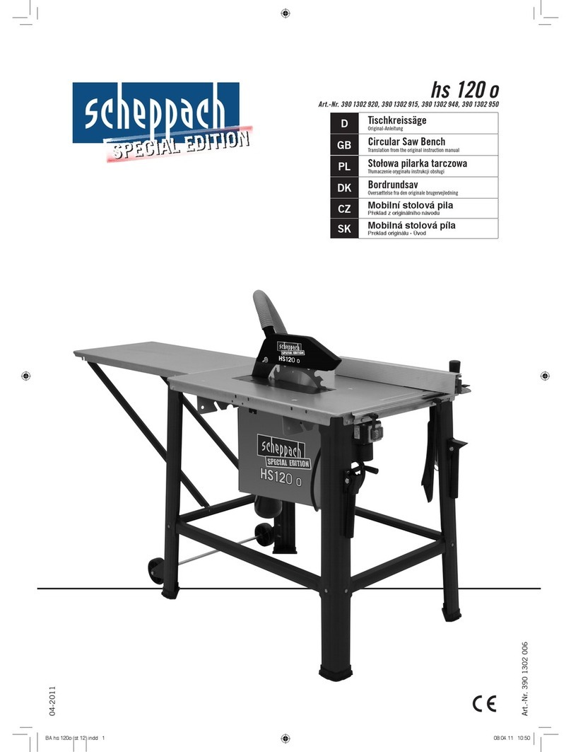 Scheppach hs 120 o User guide