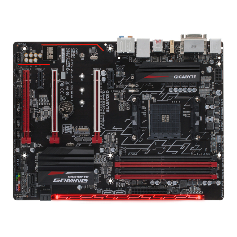 Gigabyte GA-AB350-Gaming 3 User manual