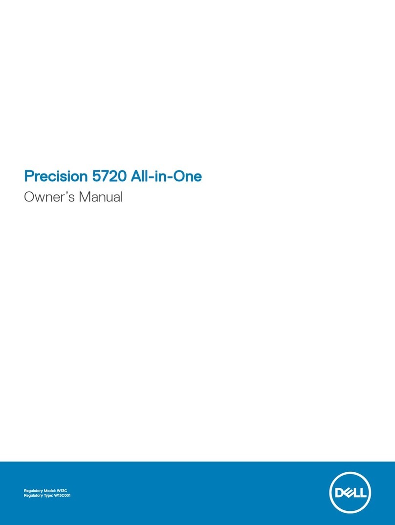 Dell Inspiron 5720 owner's manual