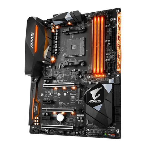 Gigabyte GA-AX370-Gaming K7 User manual