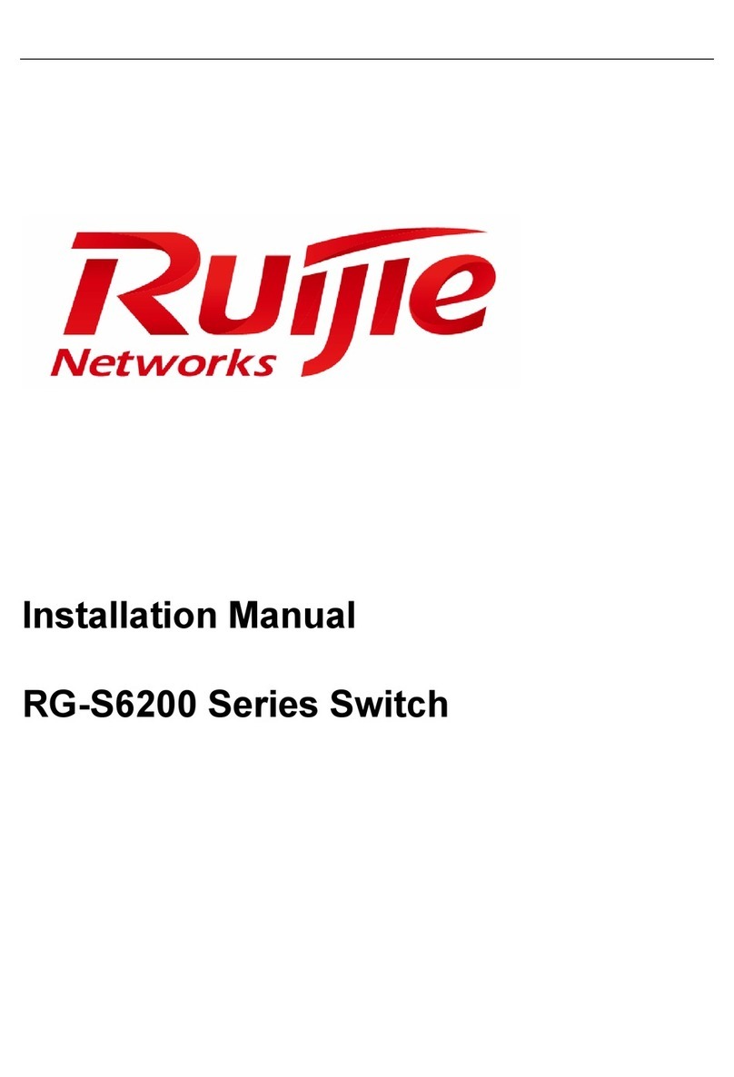 Ruijie RG-S6200 Series User manual