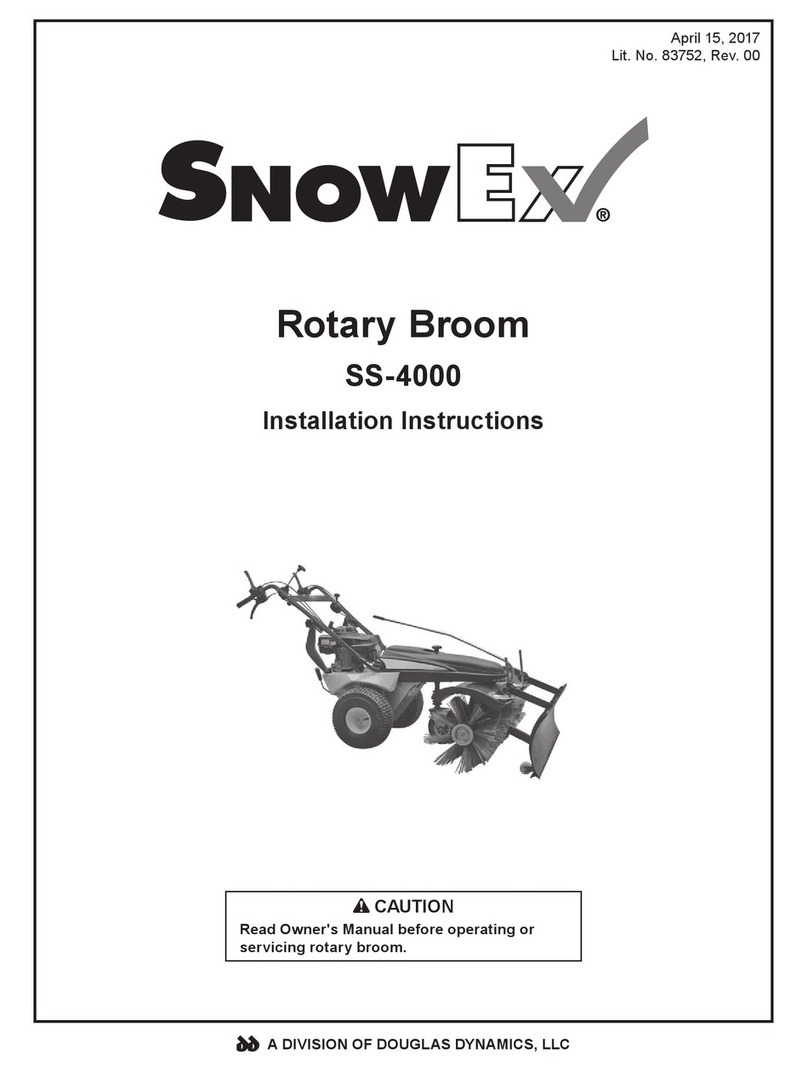 SnowEx SS-4000 installation instructions