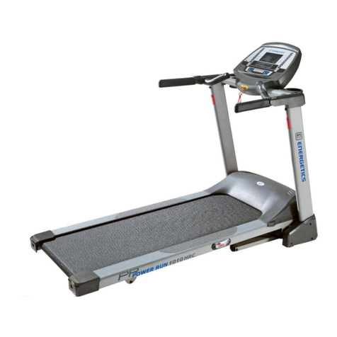 Energetics POWER RUN 1010HRC owner's manual