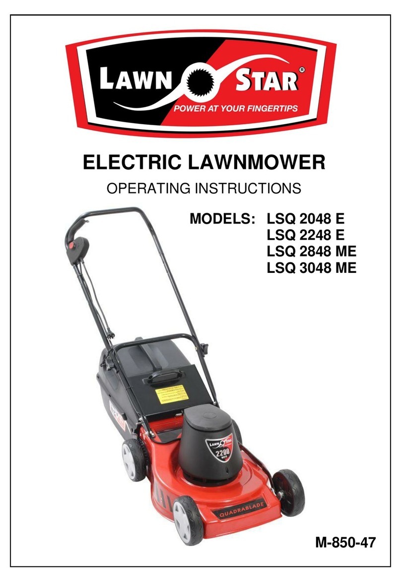 LAWN STAR LSQ 2048 E operating instructions