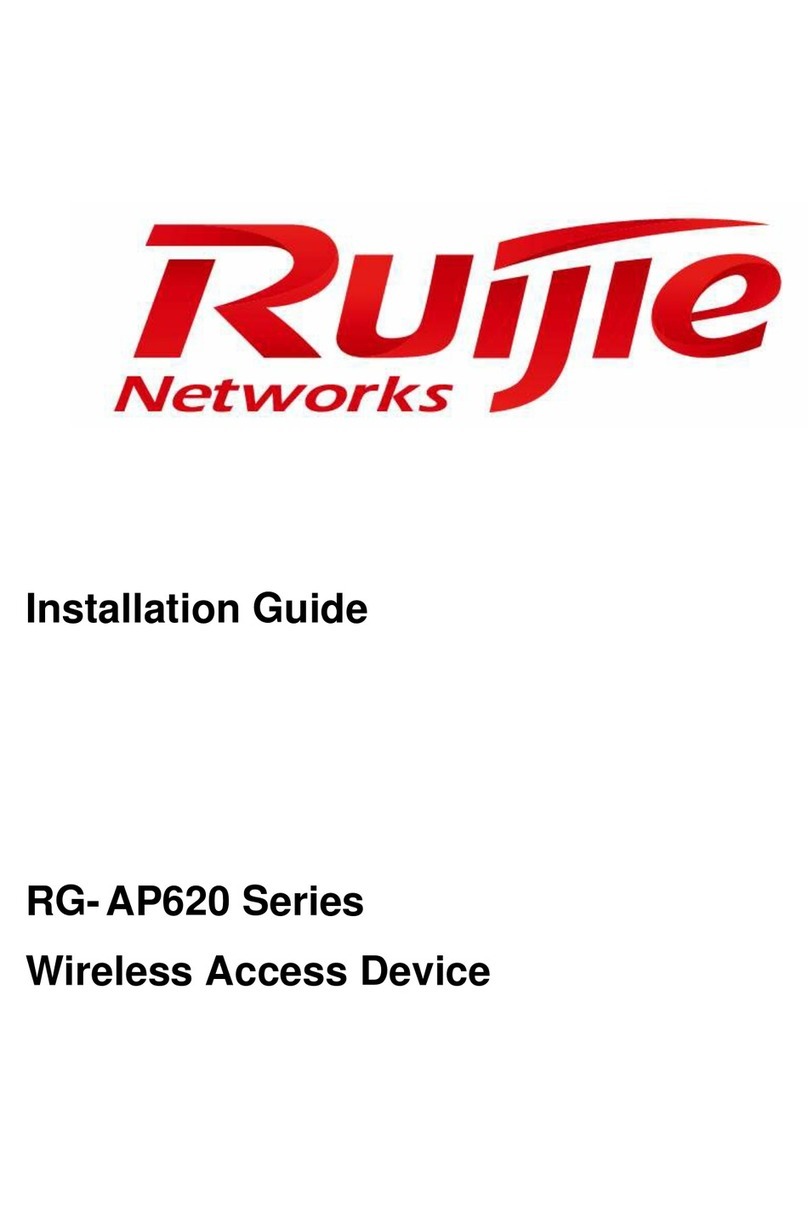 Ruijie RG-AP620 Series installation guide