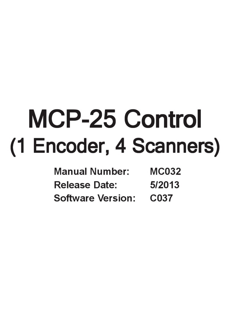 Valco Cincinnati MCP-25 user manual
