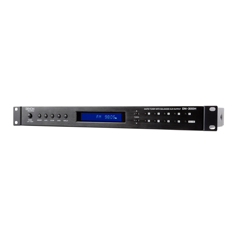 Denon DN-300H User manual