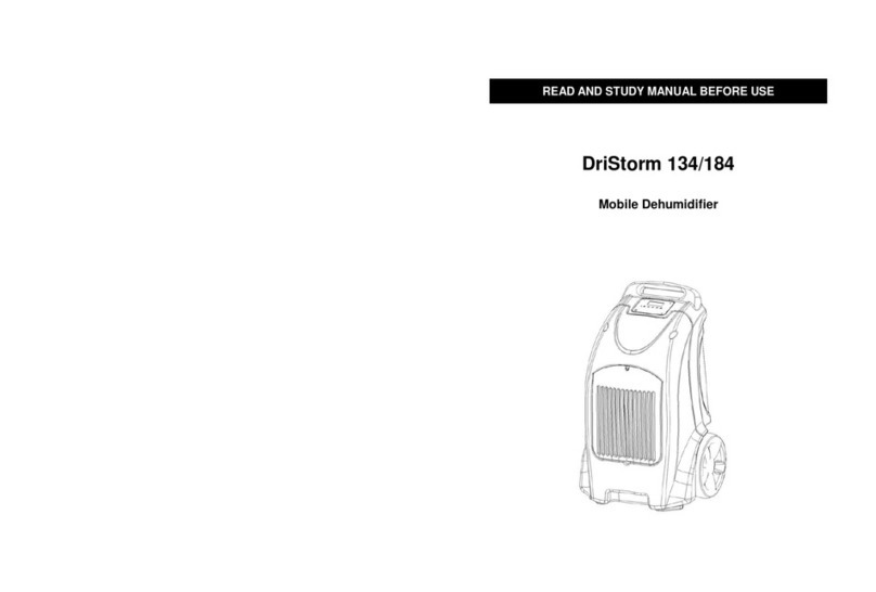 SHAZAAM DriStorm 184 manual