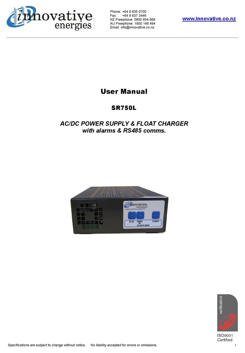 Innovative SR750L user manual