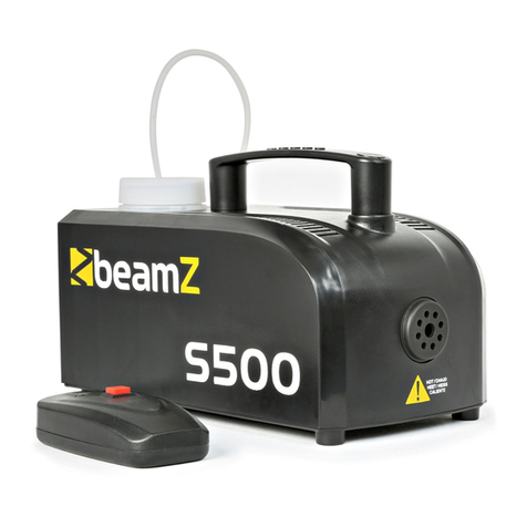 Beamz S500 instruction manual