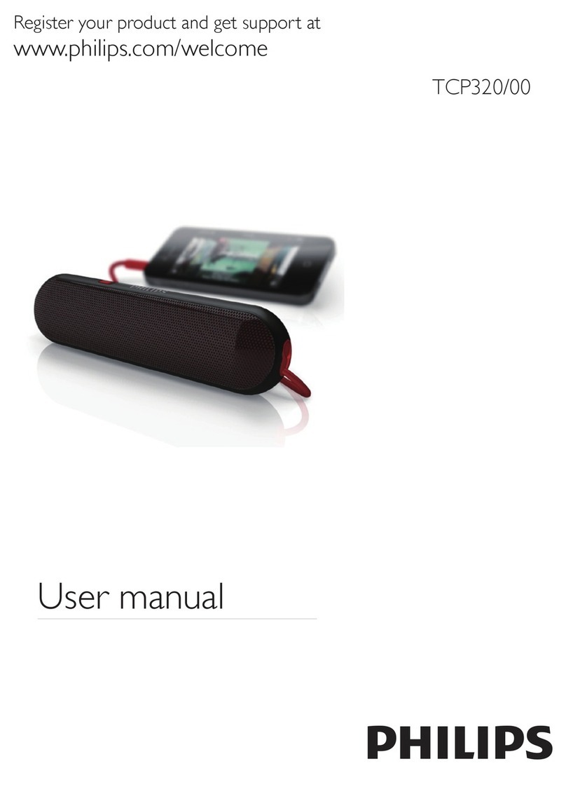 Philips TCP320/00 User manual