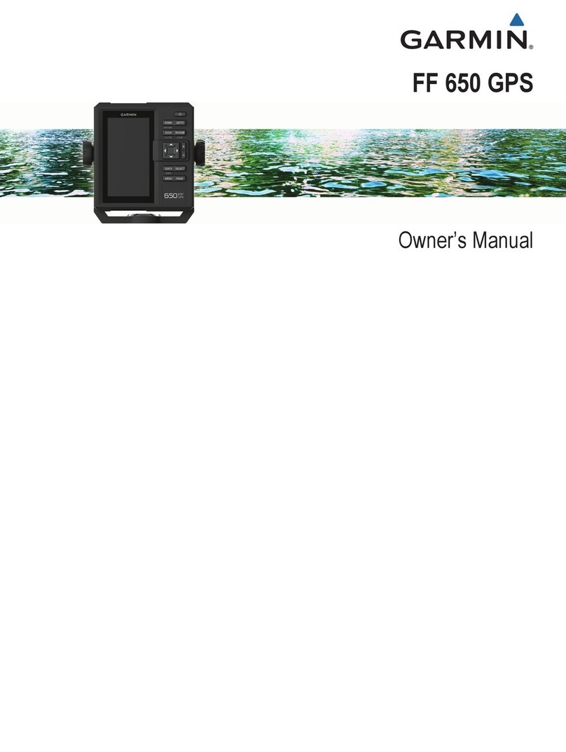 Garmin FF 650 GPS owner's manual