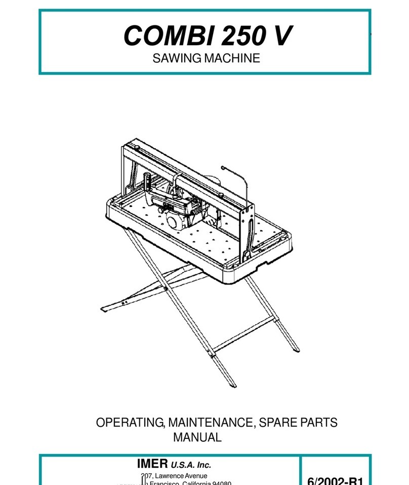 IMER COMBI 250 V Guide