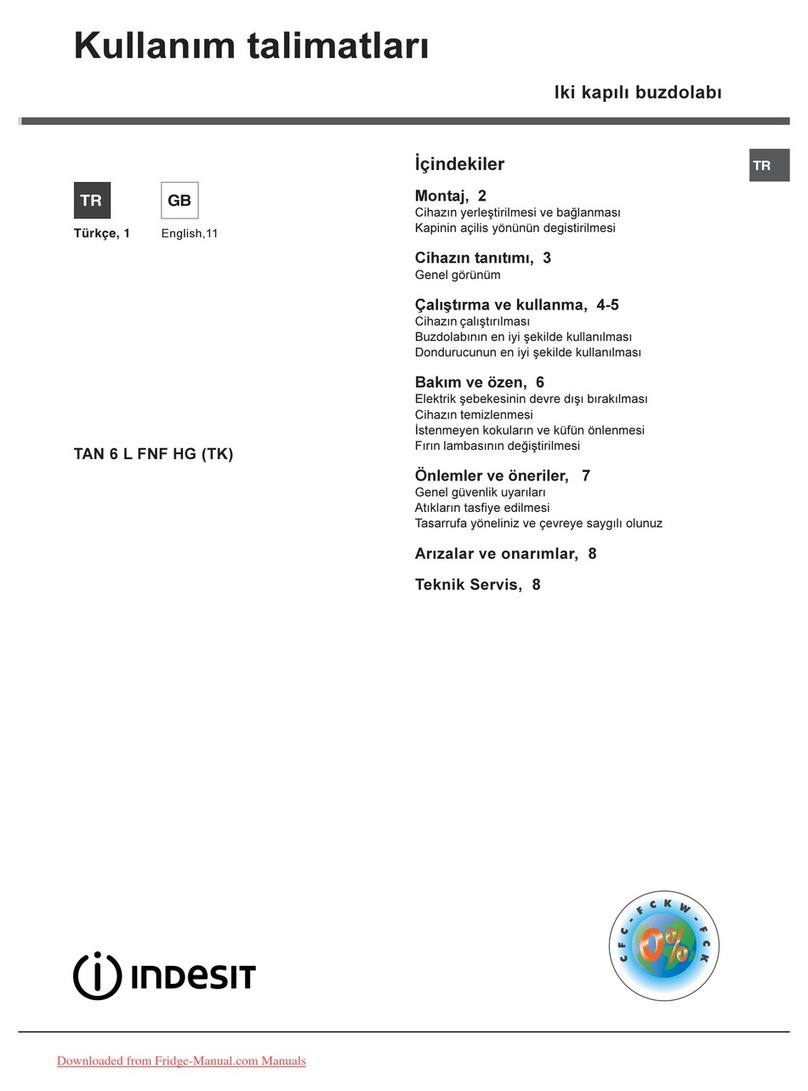 Indesit TAN 6 L FNF HG User manual