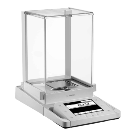 Sartorius Cubis Series user manual