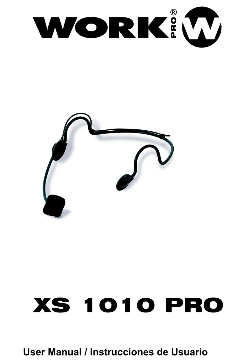 WorkPro XS 1010 PRO user manual