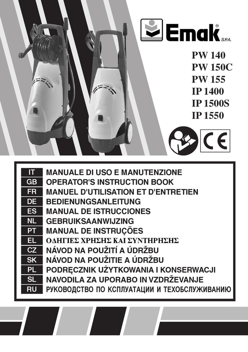 EMAK PW 140 Manual