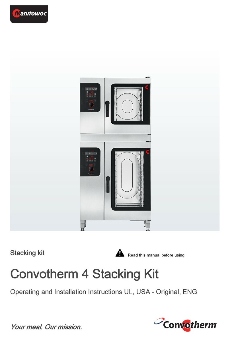 Manitowoc convotherm 4 User manual Manitowoc convotherm 4 User manual