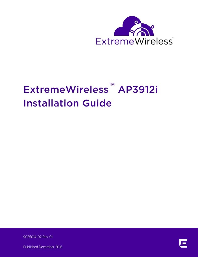 ExtremeWireless AP3912i User manual