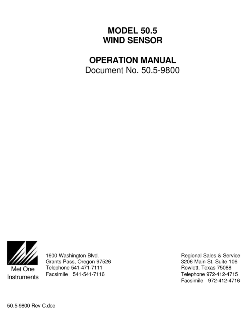 Met One 50.5 Operation manual