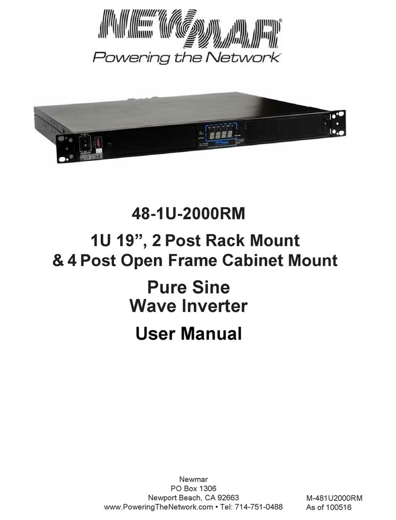 NewMar 48-1U-2000RM user manual