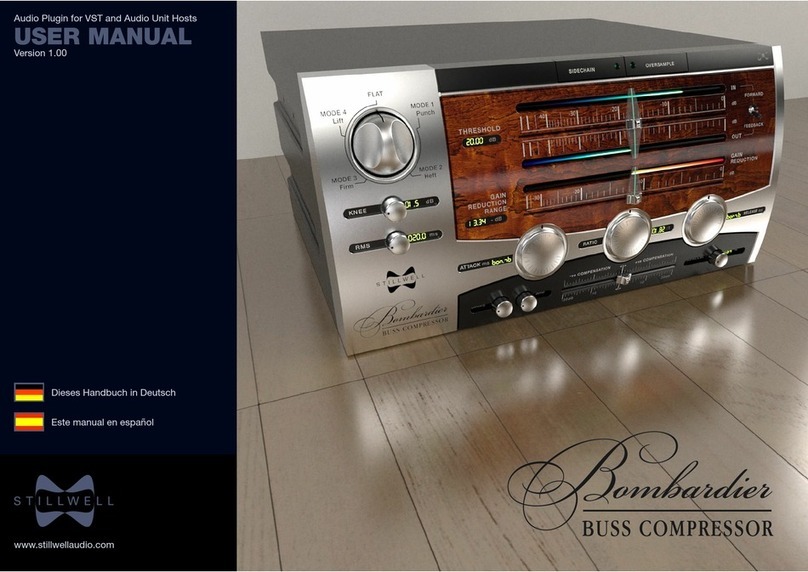 Stillwell Audio Bombardier user manual