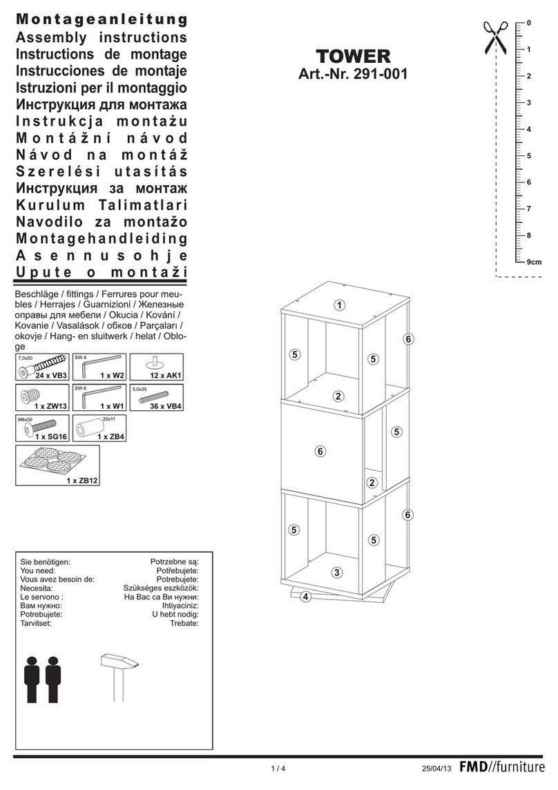 FMD TOWER Assembly instructions