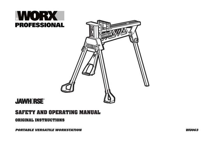 Worx WU063 Safety and operating manual Worx WU063 Safety and operating manual
