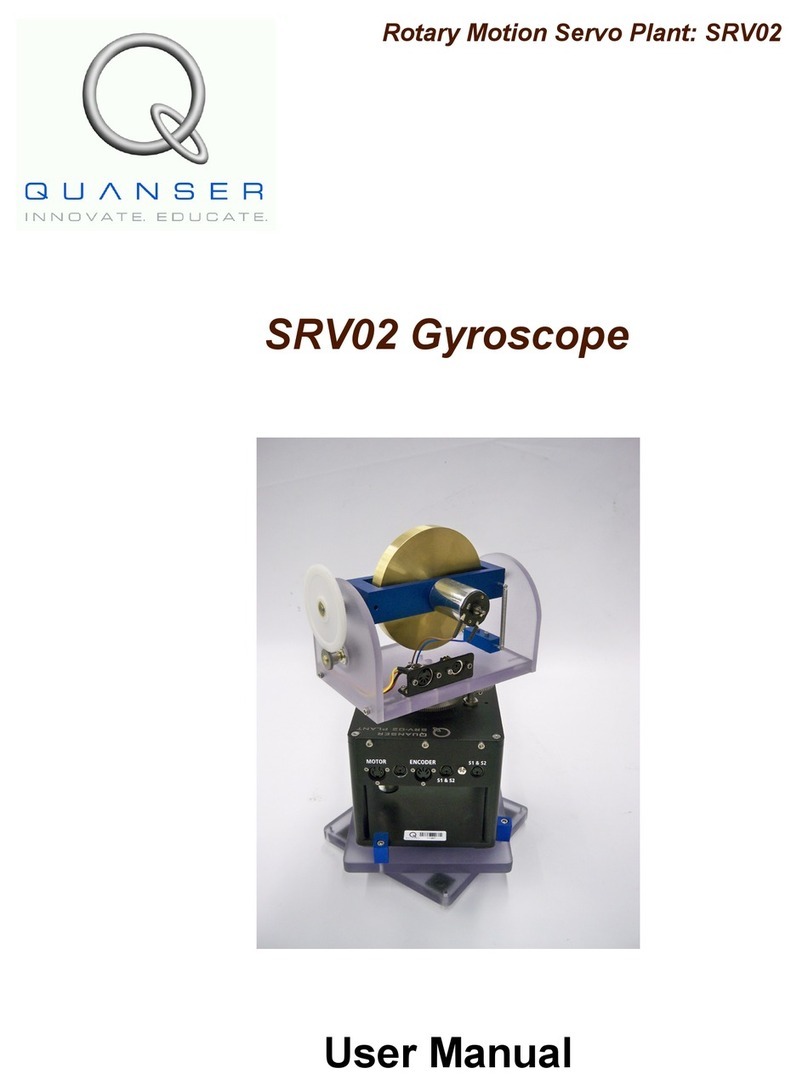 Quanser SRV02 Series user manual