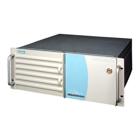 Siemens SIMATIC Rack PC 840 V2 User manual