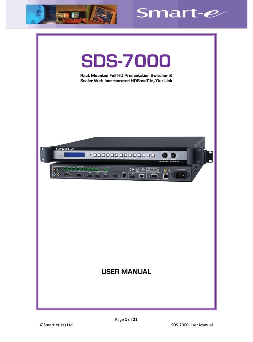 Smarte SDS-7000 user manual