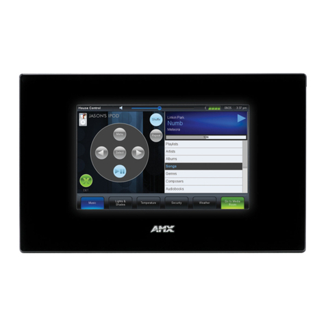 AMX Modero Viewpoint MVP-5200i User manual