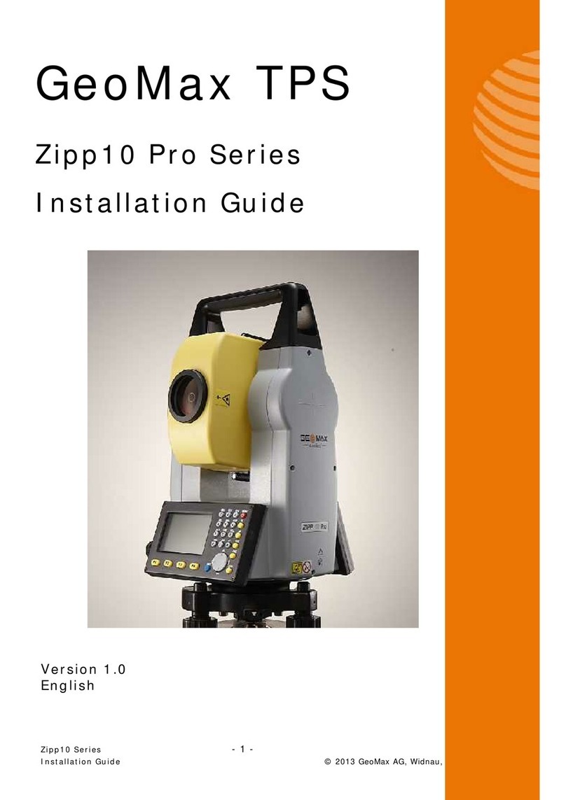 GeoMax ZIPP10 pro series User manual