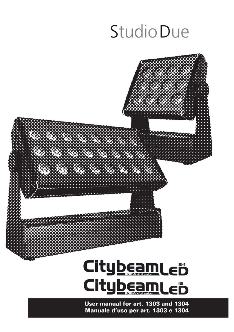 STUDIODUE 1303 User manual