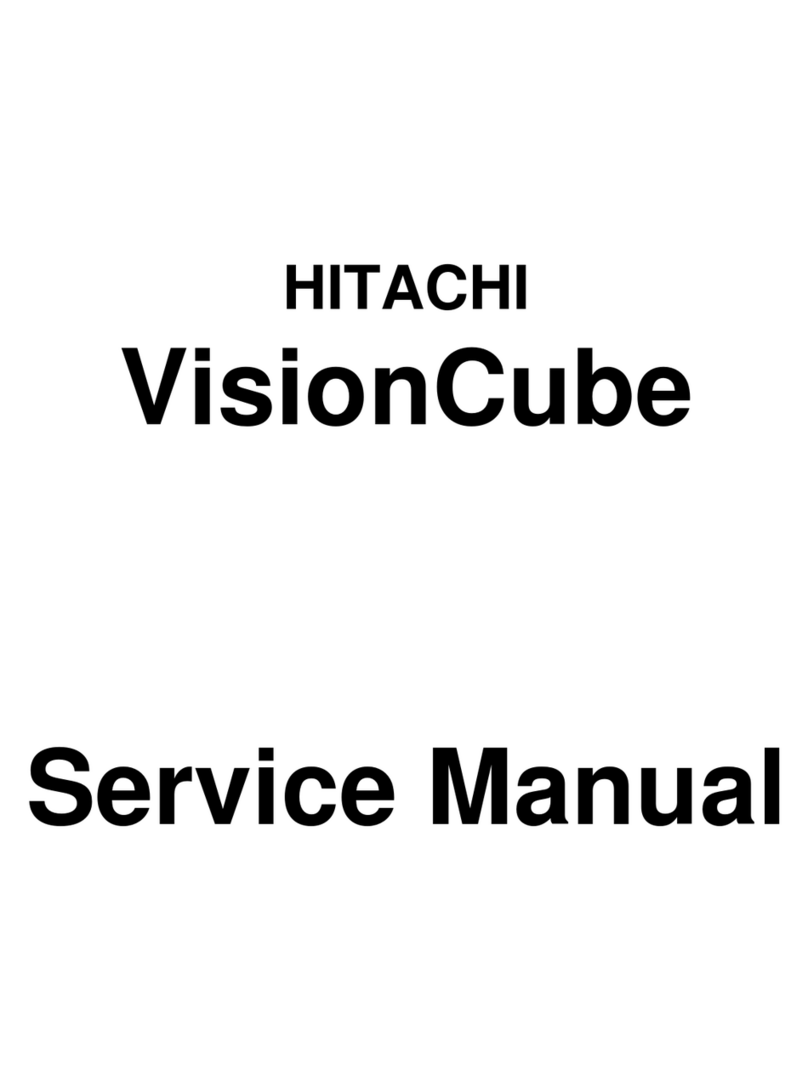 Hitachi VisionCube User manual