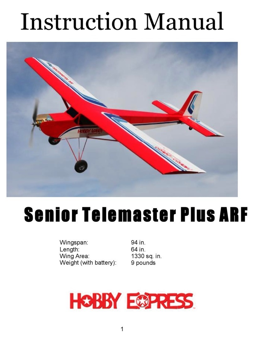 HOBBY EXPRESS Senior Telemaster Plus ARF instruction manual
