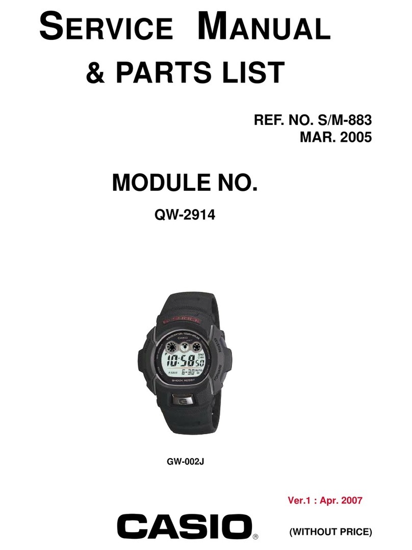 Casio GW-002J Troubleshooting guide Casio GW-002J Troubleshooting guide