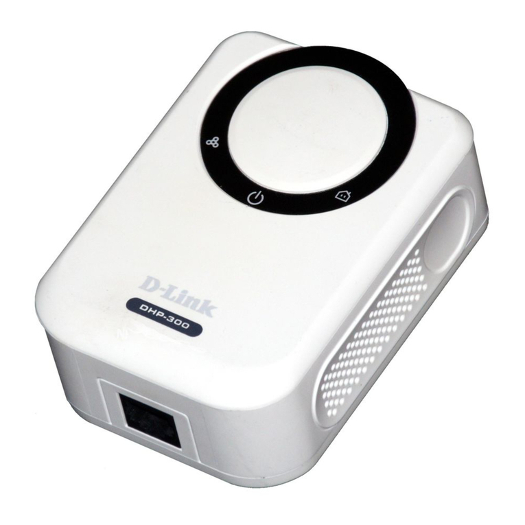 D-Link Powerline DHP-300 User manual
