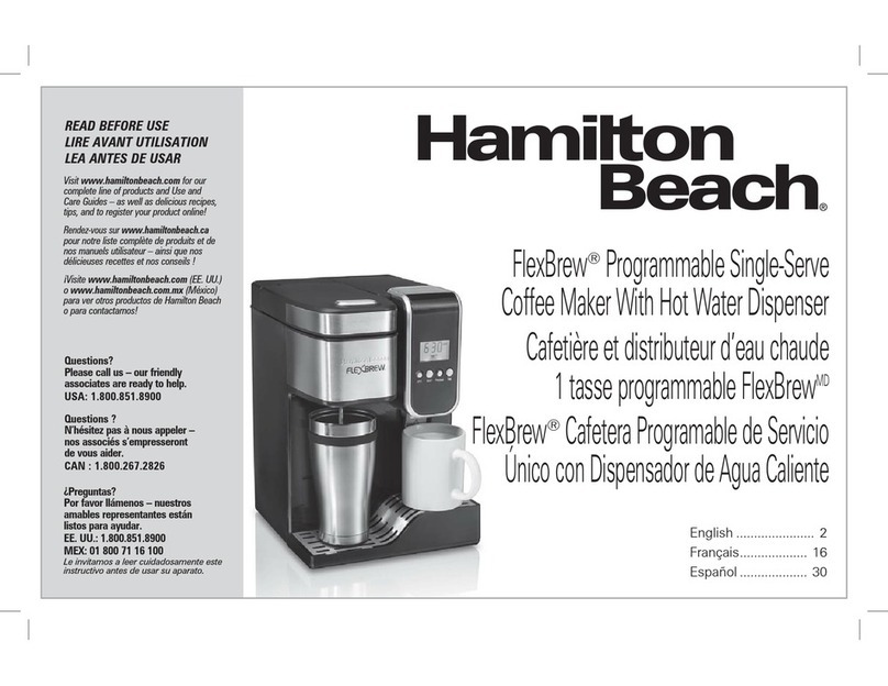 Hamilton Beach FlexBrew manual