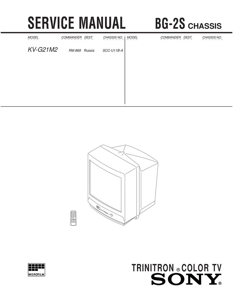 Sony KV-G21M2 User manual