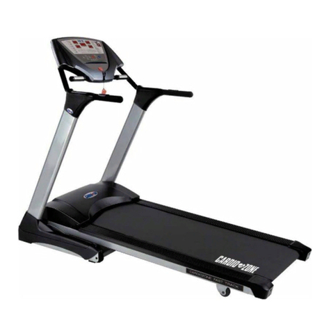 Cardio Zone Fast Track owner's manual