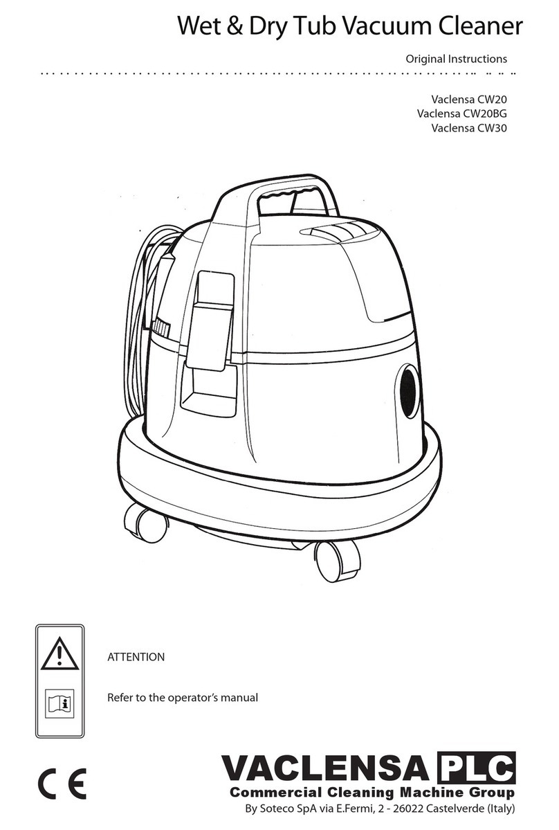 Vaclensa PLC Vaclensa CW20 Original instructions Vaclensa PLC Vaclensa CW20 Original instructions