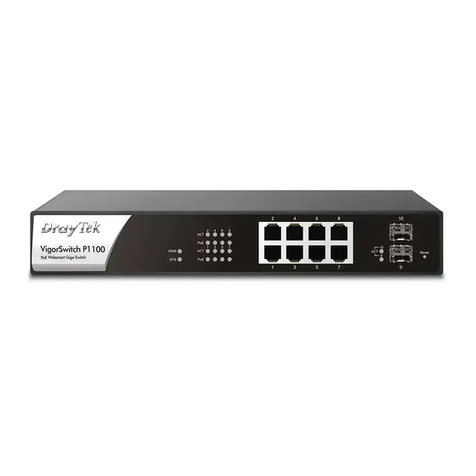 Draytek VigorSwitch P1100 User manual