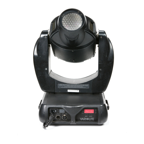 Vari Lite VL2000 User manual